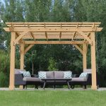 Yardistry 10×12 ft Cedar Meridian Pergola - Image 2