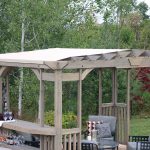 Yardistry Structures 10×14 Madison Cedar Pergola Timber Gray - Image 3