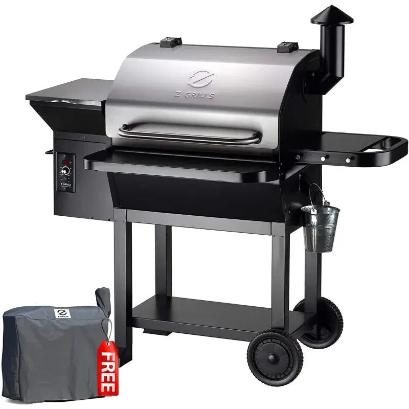 z-grills-wood-pellet-ultimate-8-in-1-smoker-grills-1000e-1087958-1 Z Grills Wood Pellet Ultimate 8-in-1 Smoker Grills 1000E - Prioka